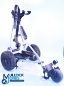 Golf Power Caddy, with its storage cover bag for trolley and a working battery. Collection only