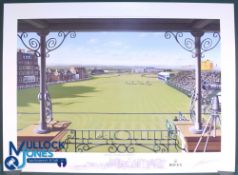 The Old Course St Andrews Signed Graeme W Baxter ltd ed Print, with COA No. 176 of 250, with in a
