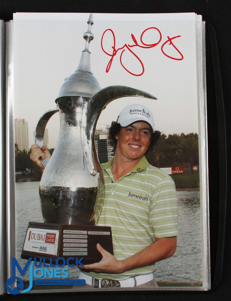 Rory McIlroy Collection of Signed Winners and Golf Action Press Photographs (17) - 10x with trophies - Image 3 of 5