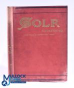 1904 "Golf - A Weekly Record of 'Ye Royal and Ancient Game" weekly produced newspaper bound volume -
