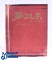 1904 "Golf - A Weekly Record of 'Ye Royal and Ancient Game" weekly produced newspaper bound volume -