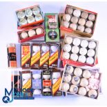 Assorted Golf Balls - features Slazenger 10 wrapped in box (x6), Slazenger plus in box (x3),