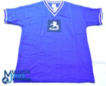 Gillingham FC football shirt 1963-1964 - Toffs, Size M, blue, short sleeves, in original packaging