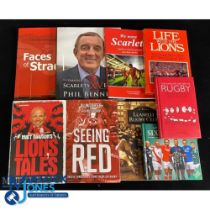 Rugby Books: Mainly Llanelli and Lions (9): Random History of Rugby, Spragg; Little Book of 6