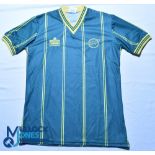 1983-1985 Leicester City FC Away football shirt - Admiral, Size 38/40, Green, Short sleeves, G.