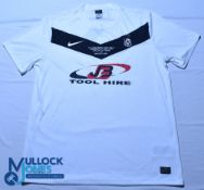 Coalville Town FC football shirt - 2011 FA Vase Final v Whitley Bay, Nike, Size XL, white with tags,