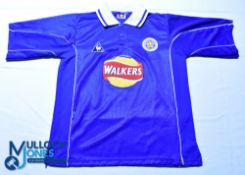 Leicester City FC Home football Shirt - 2000-2001 #8 Ginster - Le Coq Sportif / Walkers, Size 38/40,
