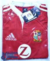 British Lions 2005 New Zealand Tour Rugby Union Shirt, Adidas, size XL, in original packaging,