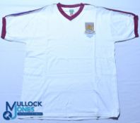 West Ham United FC away football shirt - 1981 League Cup Final by Score Draw - size L, white,