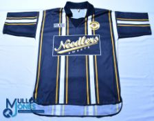 Hull City AFC home football shirt - 1994-1995 Pelada / Needlers, Size 38/40, black, short sleeves