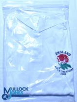England Rugby Union Jersey World Champions 2003, Corporate Style, size XL, G