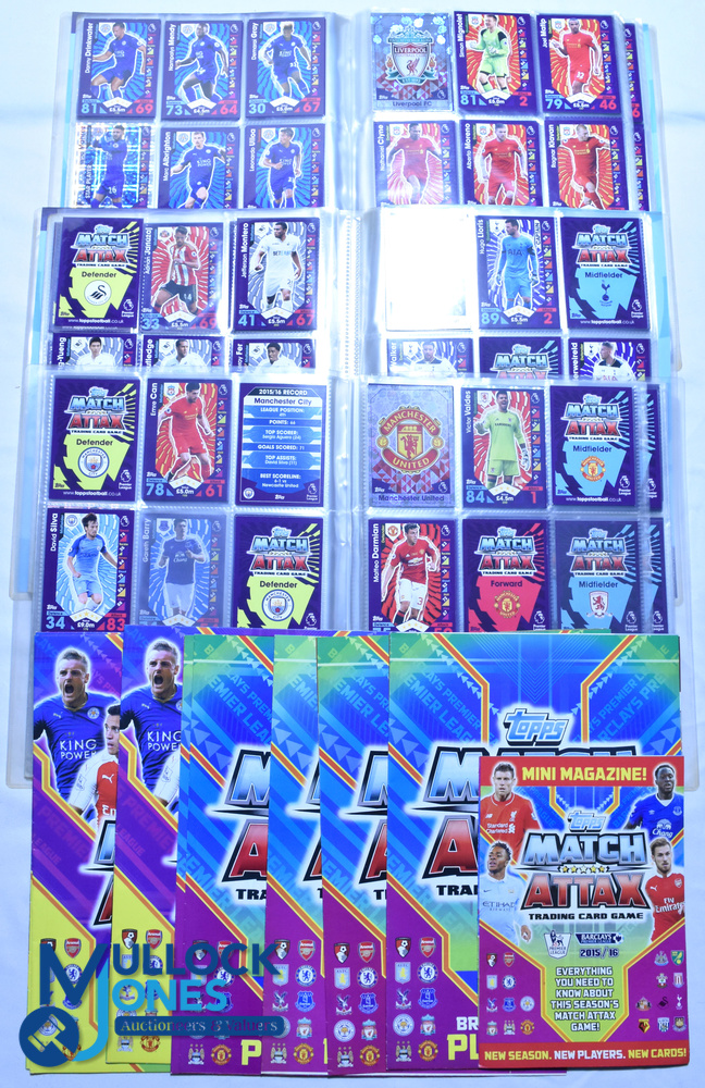 Lot of Topps Match Attax 2014-2017 and 2014/15 World Championship complete folder with Wallcharts, - Image 2 of 4