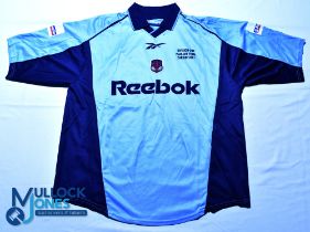 Bolton Wanderers FC football shirt 2001 Division 1 Play Off Final - #3 Whitlow, Reebok, size 46/