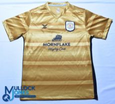 Crewe Alexandra FC away football shirt 2019-2020 - FBT / Mornflake, Size Adult Small, gold, short