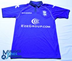 Birmingham City Ladies FC home football shirt - 2016-2017 Diadora / Ezegroup.com, Size S, blue,