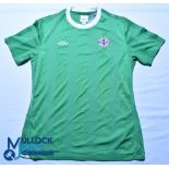 2010-2012 Northern Ireland FC home football shirt. Umbro, size 12, green, with tags