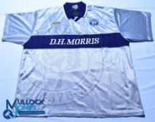 2001-2002 Partick Thistle FC away football shirt - Secca / D.H Morris Size XXL, silver, short