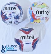 Three Mitre Footballs - Delta 2014/15 Official Capital One Cup, Iconic 2014/15 Official replica
