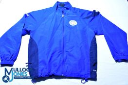 Leicester City Ladies FC Jacket - Pro 100 Club by Avec, Size L, blue, long sleeves, zipped
