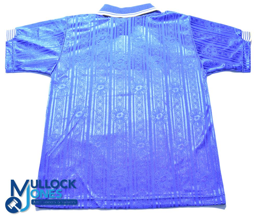 1997-1999 Wimbledon FC Home Football Shirt - Lotto / Elonex. Size S, blue, short sleeves, G - Image 2 of 2