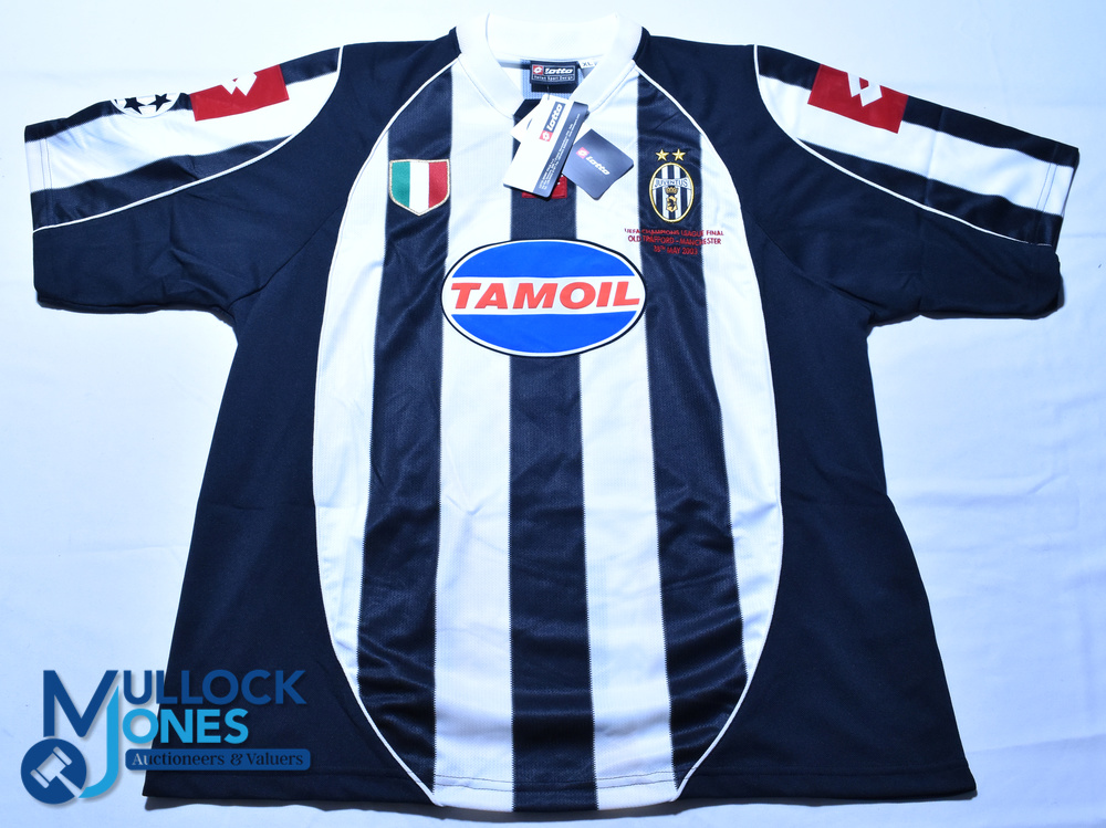 2003 Juventus FC UEFA Champions League Final football shirt - #10 Del Piero. Lotto / Tamoil. Size
