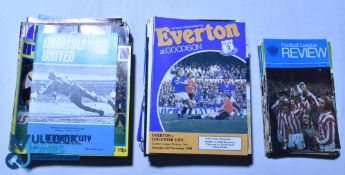 Leicester City Football Club away football programmes 50 x 1970s and 41 x 1980s together with 21