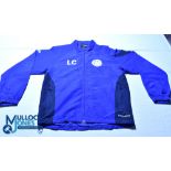 Leicester City Ladies FC Jacket - Pro 100 Club by Avec, Size S, blue, long sleeves, zipped pockets