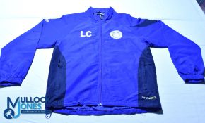 Leicester City Ladies FC Jacket - Pro 100 Club by Avec, Size S, blue, long sleeves, zipped pockets