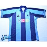 1996-1997 Partick Thistle FC Away Football Shirt - Le Coq Sportif / DCS. Size 46/48, blue, short