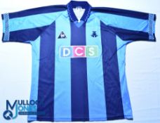 1996-1997 Partick Thistle FC Away Football Shirt - Le Coq Sportif / DCS. Size 46/48, blue, short