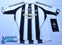 2006 Newcastle United FC Alan Shearer Testimonial football shirt #9. Adidas / Northern Rock, Size