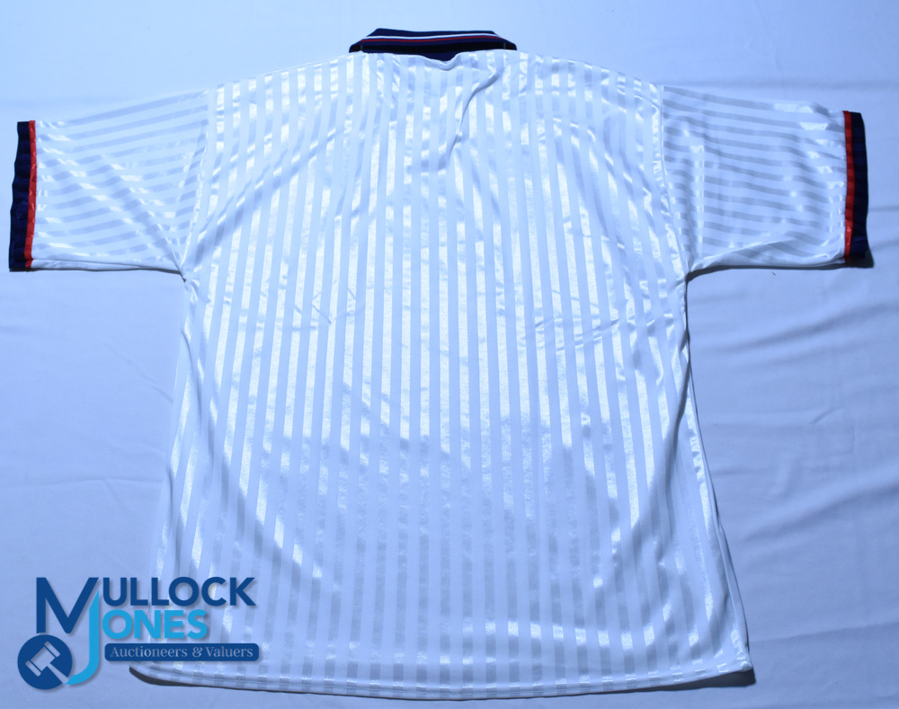 1995-1997 Raith Rovers FC away football shirt - size 46/48, white, shorts sleeves, G - Image 2 of 2