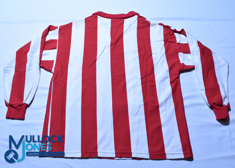 1973 Sunderland FC FA Cup Final Football Shirt. The Fashioned Football Shirt Co. Size L Red/White, - Image 2 of 2