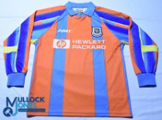Tottenham Hotspur FC Goalkeeper Shirt 1997-1999 - Pony / Hewlett Packard, Size S, multi-coloured,