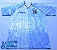 Coventry City FC Home football shirt - 1987 FA Cup Winners - Hummel, size L, short sleeves