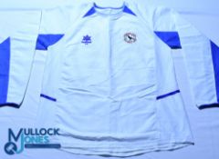 Cwmbran Town FC Football Shirt - #14, Iuanvi, size XL, white, long sleeves