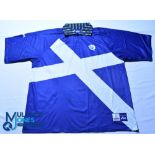 1999 Scotland Cricket World Cup shirt. Asics, Size XL, blue, G