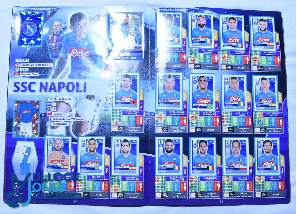 Two Champions League Football Sticker Albums - A Panini 2014/15 Champions League Sticker Album ( - Image 3 of 3