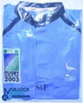 Uruguay 2003 Rugby Union World Cup Jersey - S&F, Size L with tags, G
