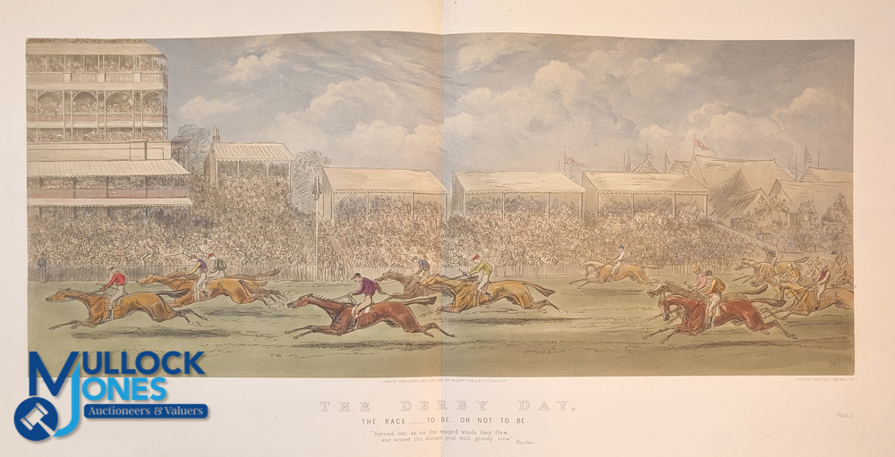 Eight Derby Day Prints: After Hablot Knight (Phiz) Browne 'Before the Race The Race'; 'The Plot - Image 5 of 6