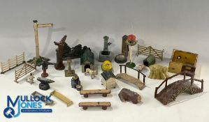 Britains Johillco FGT & Son Lead Farm Figures Toys Accessories, a good collection with noted items