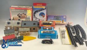Hornby 00 Gauge Train Locomotives and Track Building Accessories: a box to include Thomas the Tank
