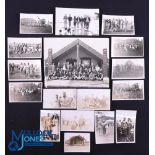 1930 British & I Lions Personal Photos in NZ Maori Villages c.20: To include one fine 8.5" x 6.5"