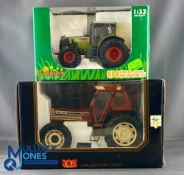 Ros Diecast Fiat 180-99 Turbo DT Tractor 1:18 Scale: a boxed example, with a Country collection