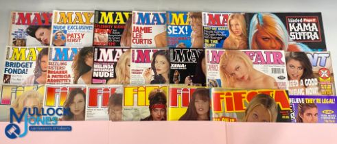 Adult magazines - Mayfair Vol. 31 No 2, 8, 9, 10, 12, 13 Vol. 32 No 1, 3, 7, Vol. 33 No 3, 5 6
