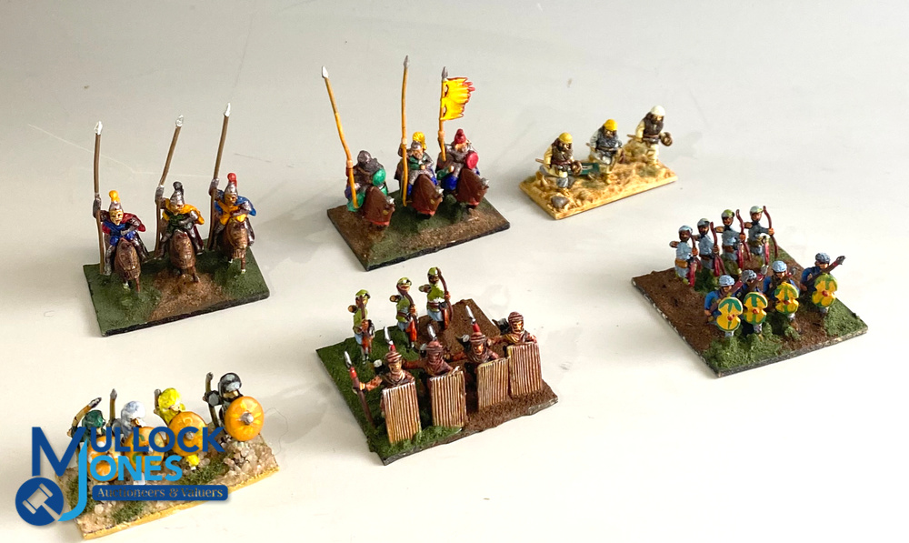 25mm DBA Persians Metal Historical Gaming Soldiers Figures, to include foot soldiers and horseback - Image 3 of 3
