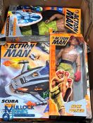 Action Man Toys, Figures Accessories, 13 action figures: good, boxed items of Polar Mission, Kick