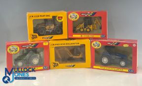 Britain 1:32 Scale Farm Vehicles Models, to include New Holland TM165 Tractor 40522, Deutz DX4.57