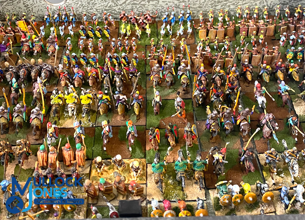 25mm DBA Persians Metal Historical Gaming Soldiers Figures, to include foot soldiers and horseback - Image 2 of 3