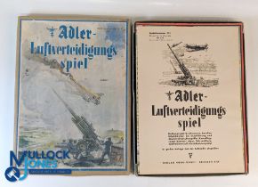 WWII - Rare German Board Game - Adler Luftverteidigungs spiel (Air Defence Game) - a rare example of